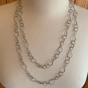 TALBOTS - Double Layer Necklace - NEW Without Tags